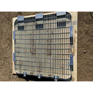 Carbon Steel Vessel Grating, Q235, Q355, S355JR, HDG, Custom